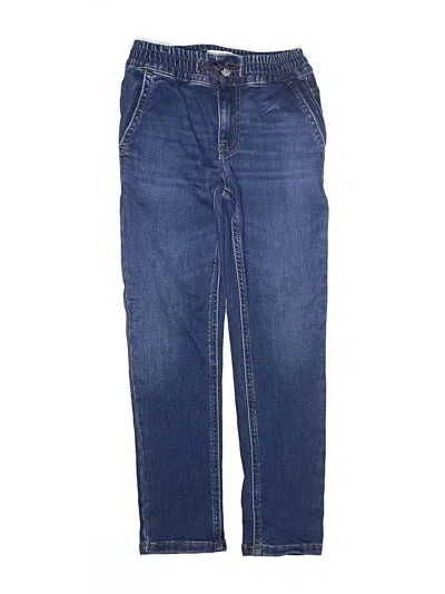 Pre-owned Mini Boden Kids' Jeans In Blue