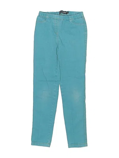 Pre-owned Mini Boden Kids' Jeans In Teal
