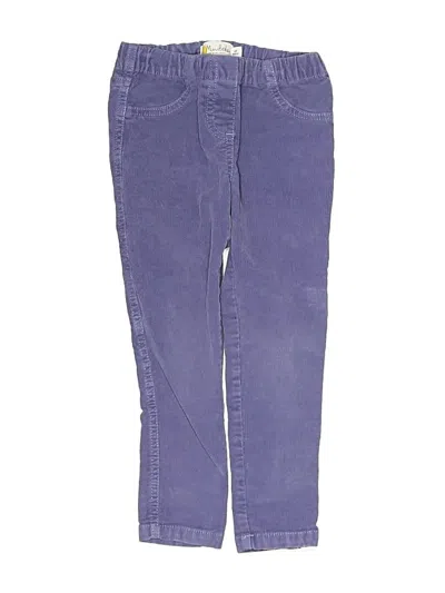 Pre-owned Mini Boden Kids' Jeggings In Purple