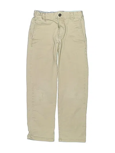 Pre-owned Mini Boden Kids' Khaki Pant In Tan
