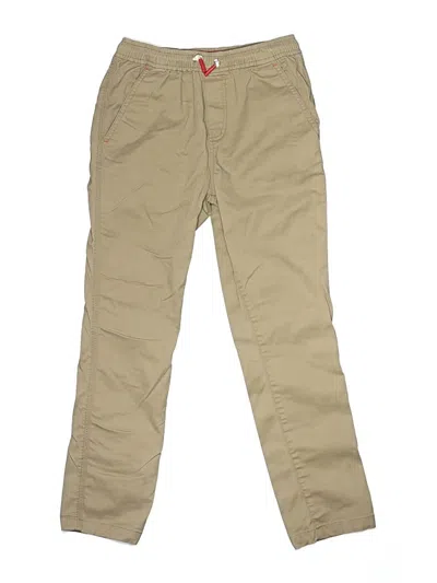 Pre-owned Mini Boden Kids' Khaki Pant In Tan