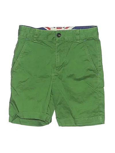 Pre-owned Mini Boden Kids' Khaki Shorts In Green