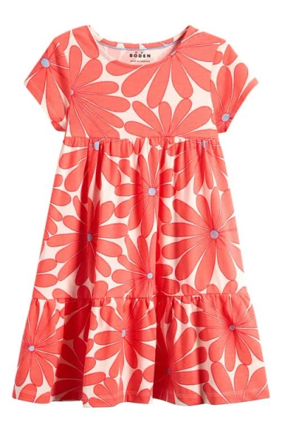 Mini Boden Kids' Ariel Twirly Jersey Dress In Multi