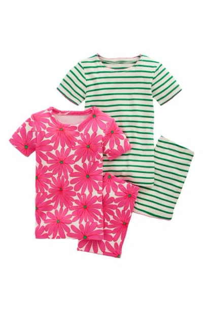 Mini Boden Kids' Assorted 2-pack Fitted Cotton Two-piece Pajamas In Multi