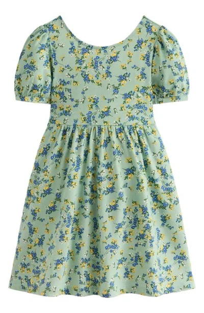 Mini Boden Kids' Ballerina Jersey Dress In Green