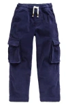 Mini Boden Cord Cargo Trousers French Navy Boys Boden