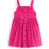 Mini Boden Kids' Corduroy Pinafore Dress In Pink