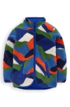 Mini Boden Kids' Cozy Fleece Jacket In Blue
