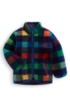 Mini Boden Kids' Cozy Fleece Jacket In Multi