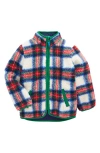 Mini Boden Kids' Cozy Fleece Jacket In Multi