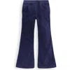 Mini Boden Kids' Flared Stretch Cotton Corduroy Leggings In Blue