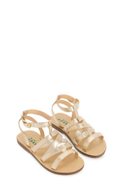 Mini Boden Kids' Gladiator Sandal In Brown