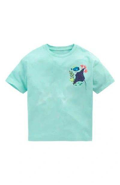 Mini Boden Kids' Graphic T-shirt In Blue