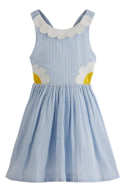 Mini Boden Kids' Novelty Crossback Sundress In Blue