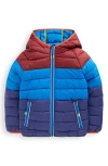 Mini Boden Kids' Pack Away Quilted Jacket In Blue