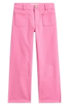 Mini Boden Kids' Patch Pocket Pants In Pink
