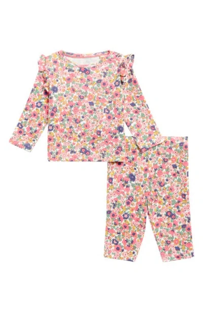 Mini Boden Babies'  Kids' Pointelle Two-piece Set In Multi