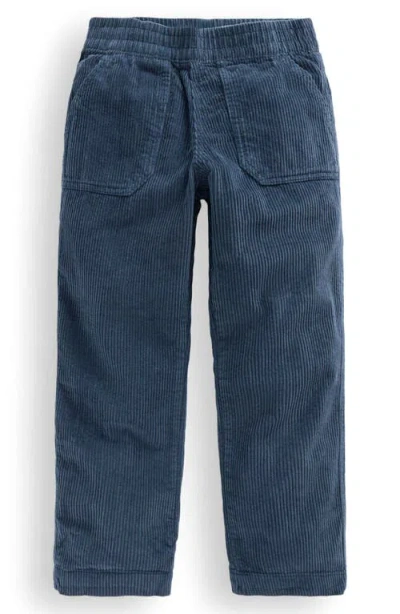 Mini Boden Kids' Pull-on Corduroy Pants In Blue