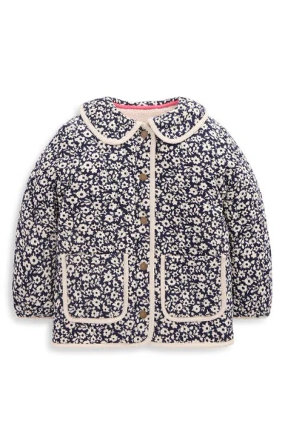 Mini Boden Kids' Quilted Corduroy Jacket In Multi