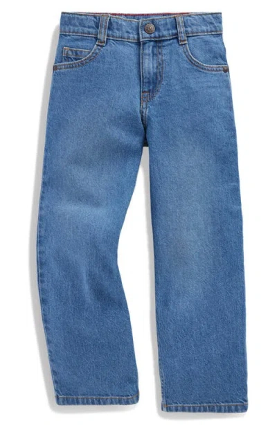 Mini Boden Kids' Relaxed Jeans In Blue
