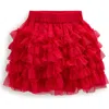 MINI BODEN MINI BODEN KIDS' RUFFLE TULLE SKIRT