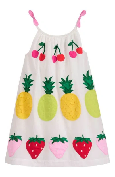 Mini Boden Kids' Strappy Appliqué Dress