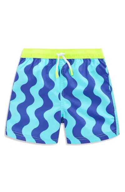 Mini Boden Kids' Swim Shorts In Multi