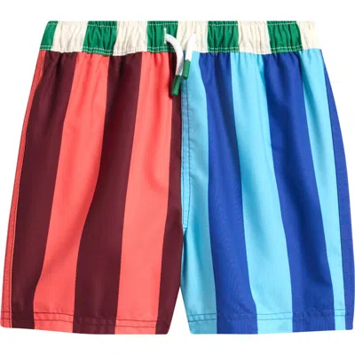 Mini Boden Kids' Swim Shorts In Multi