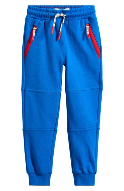 Mini Boden Kids' Warrior Knee Joggers In Blue