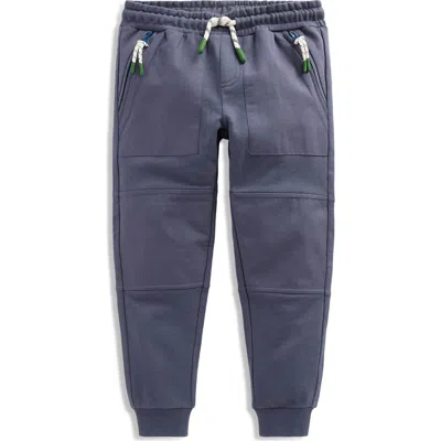 Mini Boden Kids' Warrior Knee Joggers In Blue