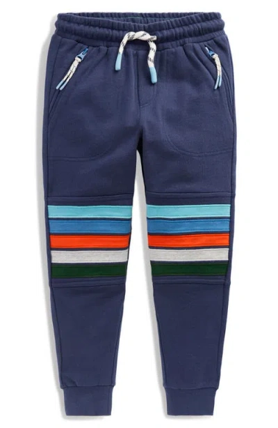 Mini Boden Kids' Warrior Knee Joggers In Blue