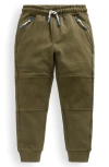Mini Boden Kids' Warrior Knee Joggers In Green