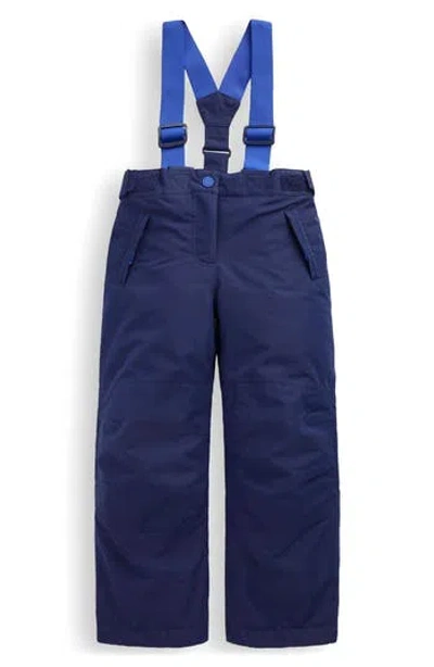 Mini Boden Kids' Waterproof Insulated Snow Pants In College Navy