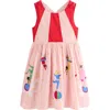 Mini Boden Kids' Zadie Acrobat Appliqué Cotton Sundress