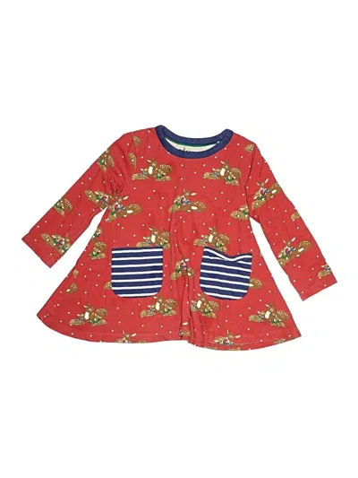 Pre-owned Mini Boden Kids' Kimono In Red
