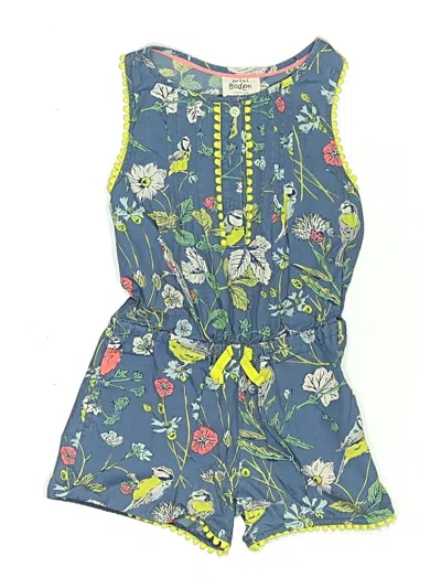 Pre-owned Mini Boden Kids' Leotard In Blue