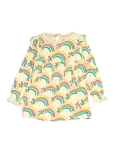 Pre-owned Mini Boden Kids' Long Sleeve Blouse In Yellow