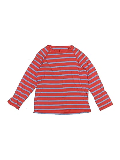 Pre-owned Mini Boden Kids' Long Sleeve T-shirt In Red