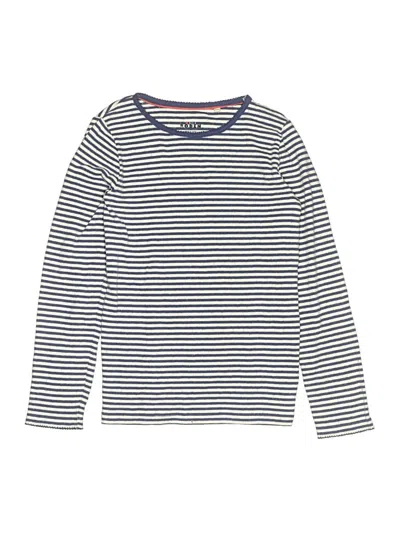 Pre-owned Mini Boden Kids' Long Sleeve T-shirt In Blue