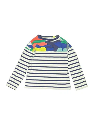 Pre-owned Mini Boden Kids' Long Sleeve T-shirt In Blue