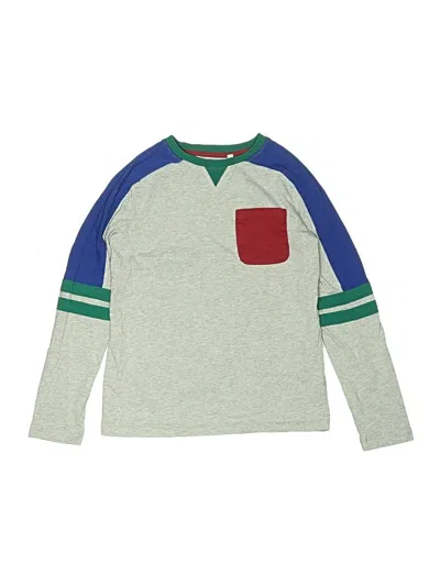 Pre-owned Mini Boden Kids' Long Sleeve T-shirt In Green