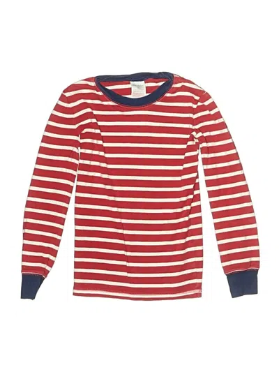 Pre-owned Mini Boden Kids' Long Sleeve T-shirt In Red