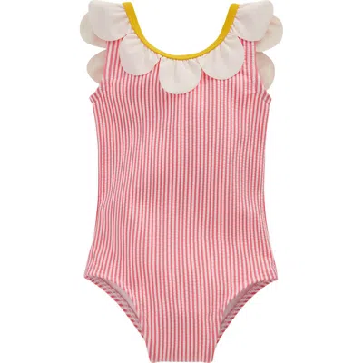 Mini Boden Babies'  Novelty One-piece Swimsuit In Pink