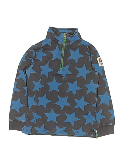 Pre-owned Mini Boden Kids' Pullover Sweater In Blue