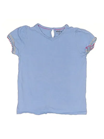 Pre-owned Mini Boden Kids' Short Sleeve T-shirt In Blue