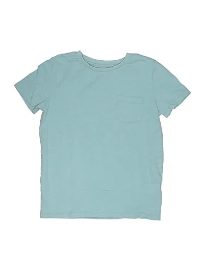 Pre-owned Mini Boden Kids' Short Sleeve T-shirt In Teal
