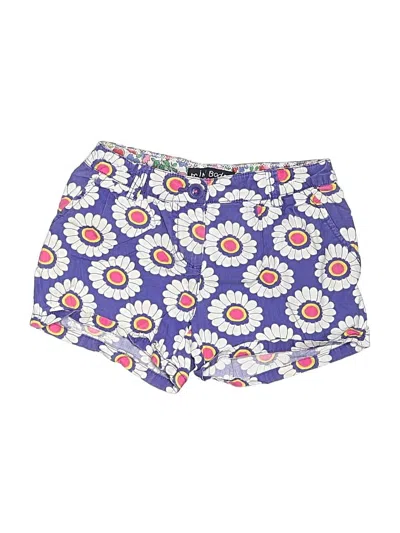 Pre-owned Mini Boden Kids' Shorts In Purple