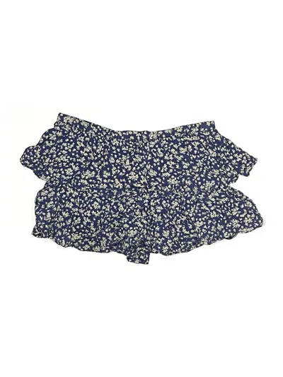 Pre-owned Mini Boden Kids' Skirt In Blue