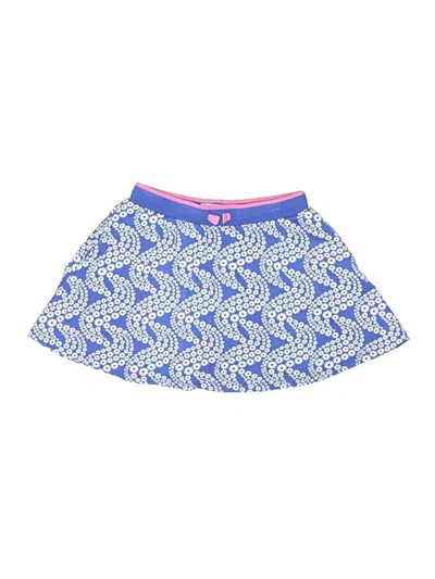Pre-owned Mini Boden Kids' Skirt In Blue