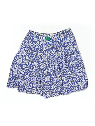 Pre-owned Mini Boden Kids' Skirt In Blue
